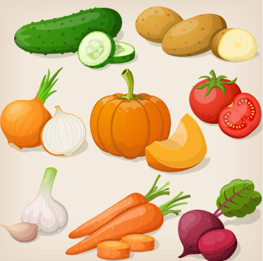 野菜や果物の積極的摂取